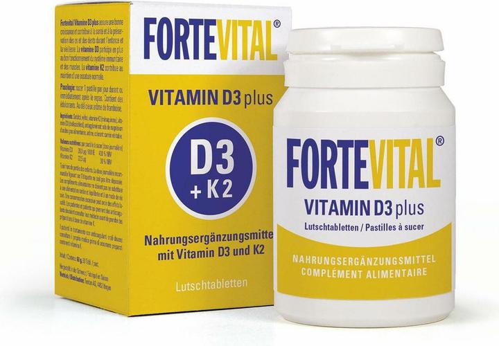 Fortevital Vitamin D3 plus Lutschtablette (60 Stk., Tabletten, 60 g)