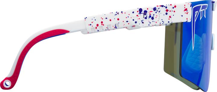 Image du produit Pit Viper The Merika Original Polarized Blue Narrow (Blanc, Bleu, Red)