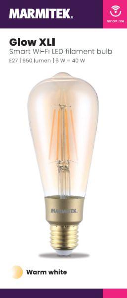 Energie-Label Marmitek Smart me Glow XLI (E27, 650 lm, 1x)
