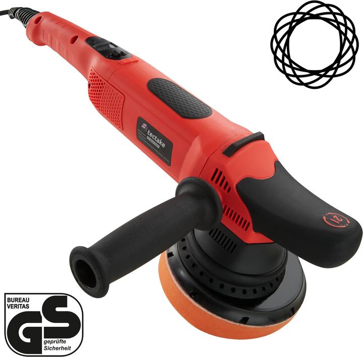 Actual product image tectake Exzenter Poliermaschine (Eccentric polisher)