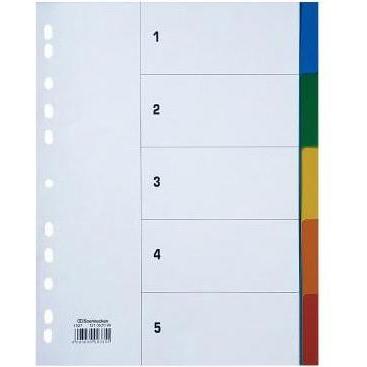 Soennecken, Ordner Zubehör, Ordnerregister Verwendung für Papierformat: DIN A4 Ausführung der Tabe: blanko