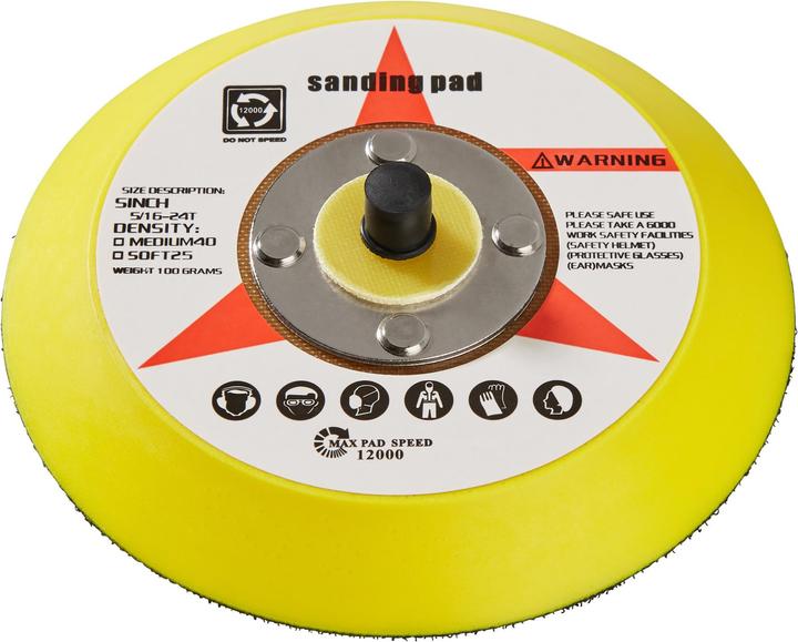 Actual product image tectake Eccentric polishing machine (Eccentric polisher, 710 W)