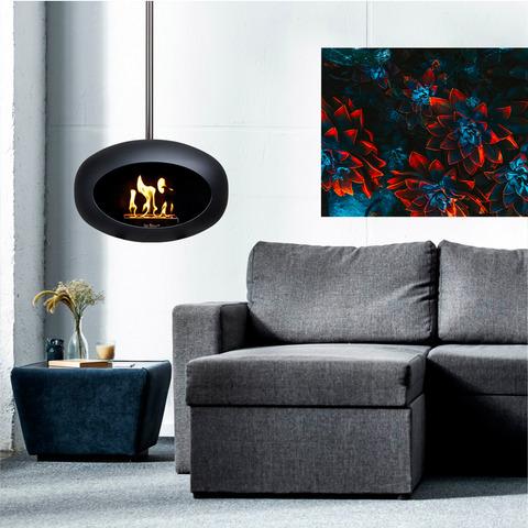 Produktbild Le Feu Bio Ethanol Kamin Sky, Schwarz - 140 cm (175 x 52 cm)