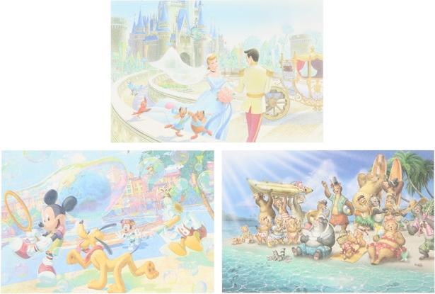 Actual product image Disney Notizbuch mit Micky Maus & Freunde Tokyo Resort