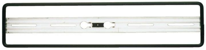 Quick-fix Kennzeichenhalter Schwarz, 50 × 11 cm (Universale)