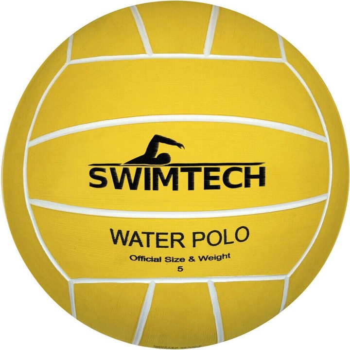 Actual product image Swim Tech Rubber water polo ball