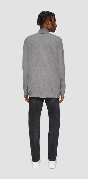 Produktbild S.Oliver Strickpullover Slim-Fit-Pullover mit Rollkragen (XXL)