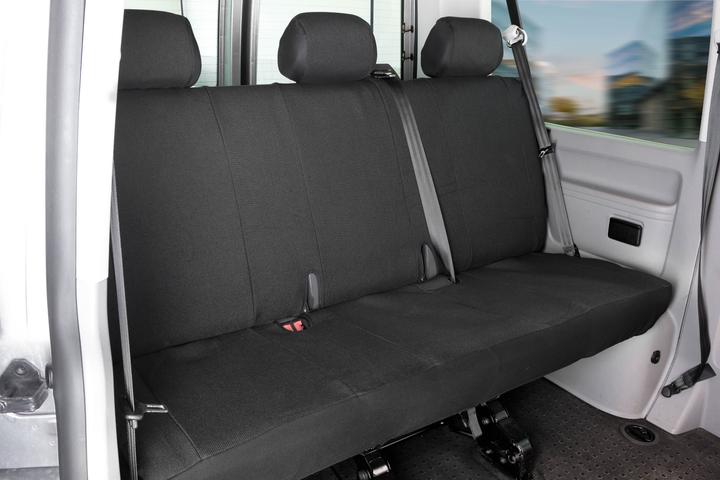 Actual product image Walser Seat covers for VW T6, 3-seater bench, seat protectors car