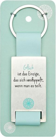 Produktbild HCA Schlüsselanhänger mit Spruch - Mandala des Glücks
