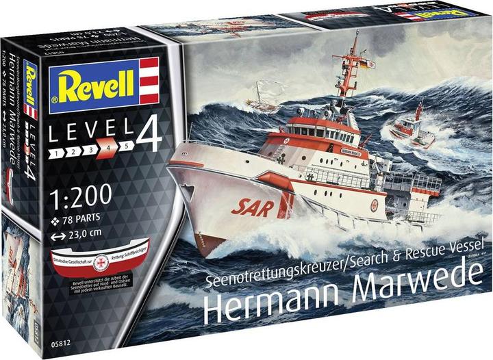 Actual product image Revell DGzRS Hermann Marwede