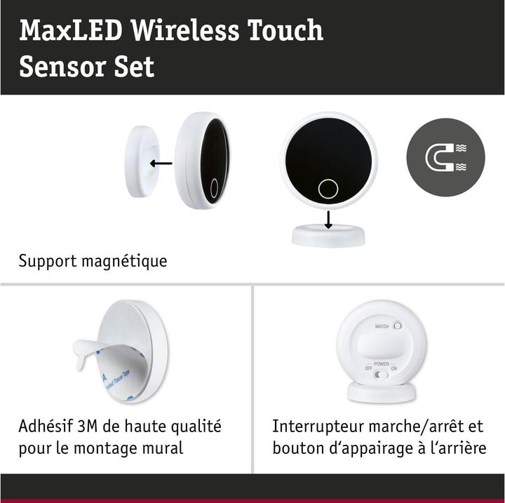 Actual product image Paulmann MaxLED Wireless Touch Sensor Set