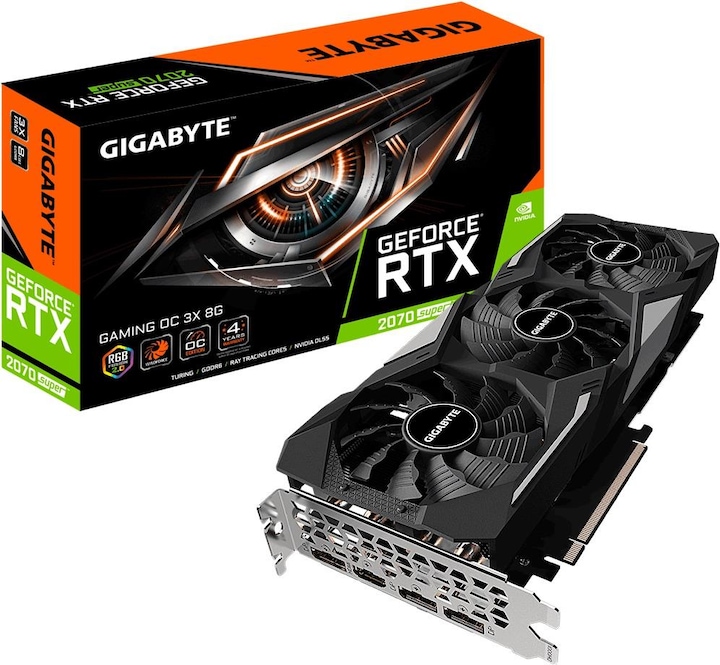 Actual product image Gigabyte GeForce RTX 2070S Gaming OC (8 GB)