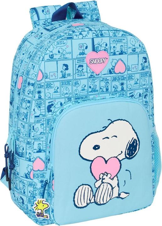 Produktbild Peanuts Snoopy Schulrucksack Love Blau 30 X 46 X 14 Cm