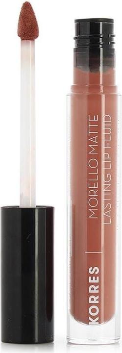Actual product image Korres Morello Matte Lasting Lip Fluid 07 Tinted Nude - 3.4 ml (07 Tinted nude)