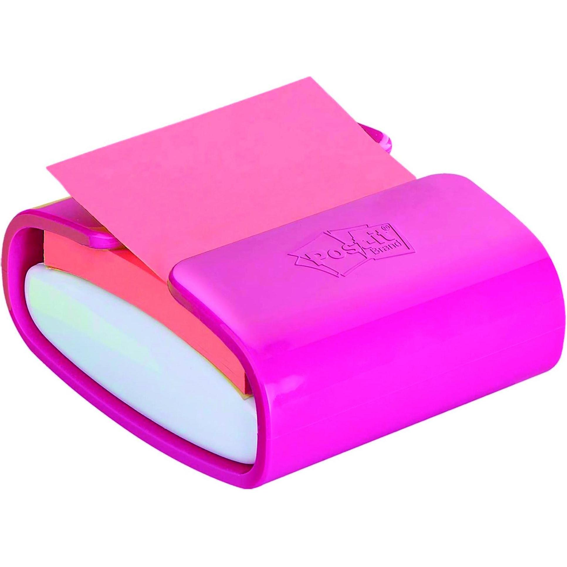 Post-it, Haftnotiz, Super Sticky Z-Notes Dispenser (76 x 76 mm)