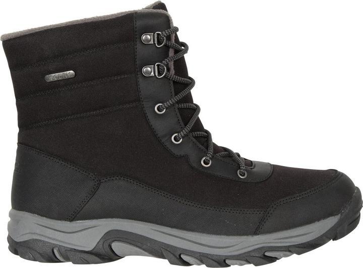 Actual product image Mountain Warehouse Mens Ohio Fleece Lined Snow Boots (45)