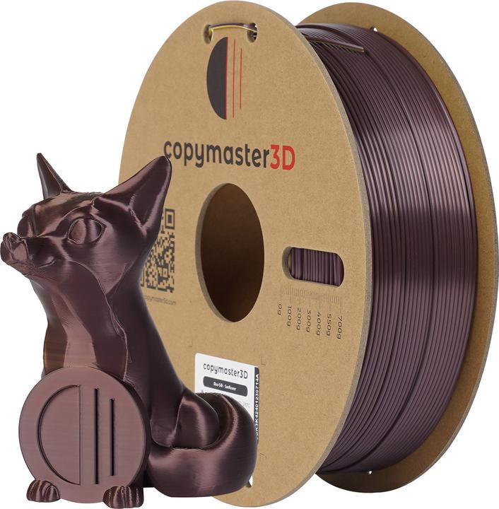 Produktbild Copymaster3D Duo-Silk 3D printer filament, 1.75 mm, sunflower (PLA, 1.75 mm, Gelb)