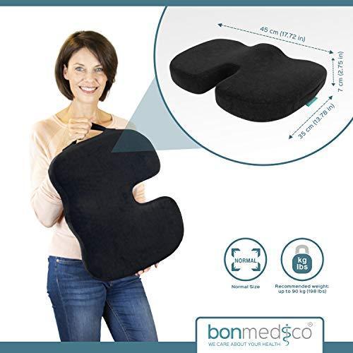 Image du produit Bonmedico Coussin d'assise orthopédique (45 x 35 cm)