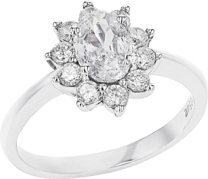 Immagine prodotto Amor Ringe für Damen, 925 Sterling Silber, Zirkonia synth. | Blume (50, 925 Argento)