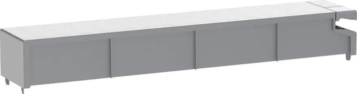 Geberit Spülkastendeckel, zu Monolith Sanitärmodul für WC (Aluminium gebürstet)