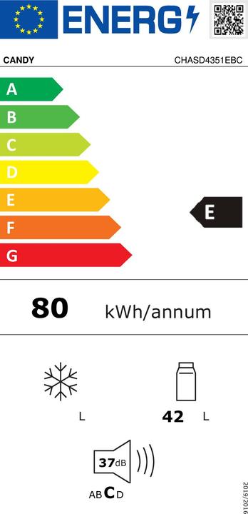 Energy Label Candy CHASD4351EBC (42 l)