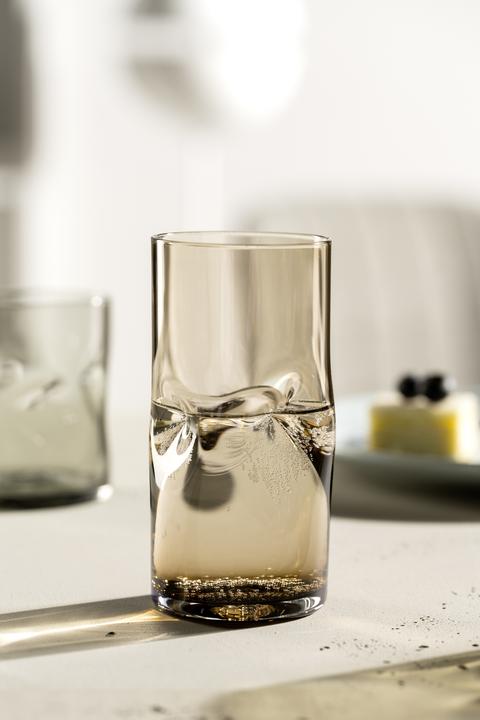 Immagine prodotto Leonardo Bicchiere Vesuvio 330 ml, 4 pezzi, Marrone (0.33 l, 4 x)