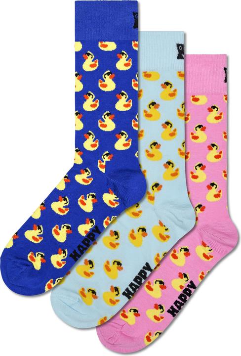 Produktbild Happy Socks Strümpfe RUBBER DUCK Socken 3er Pack (3er Pack, 41 - 46)