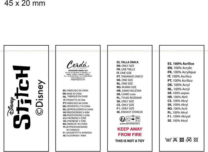 Image du produit Stitch Kindermütze Rosa