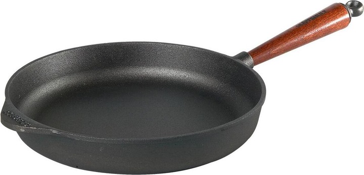 Produktbild Skeppshult Gusseisen Pfanne 28 cm Buchegriff (28 cm, Bräter + Schmortopf, Gusseisen)