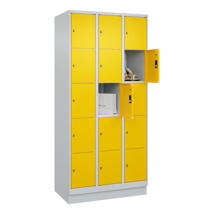 Actual product image C+P Classic Plus compartment cabinet, 5 compartments on top of each other, compartment width 30 cm (90 cm, 195 cm)