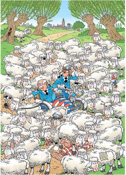 Produktbild Jumbo Jan van Haasteren Expert 7 - Lammgelegt (500 Teile) (500 Teile)