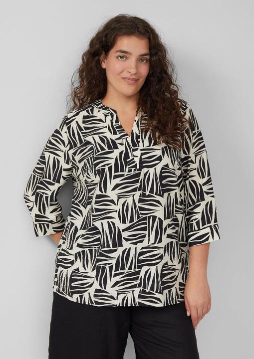 Immagine prodotto s.Oliver Bluse Bluse aus strukturiertem Viskosemix mit All-over-Print (48)