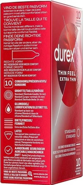 Actual product image Durex Thin Feel - 12 condoms (12 pcs.)