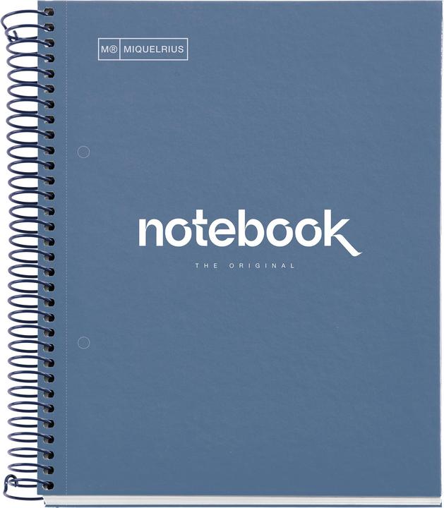 Actual product image Miquelrius Notizbuch 5 A5 120 SQU 90G EMOTIONS NAVY (A5, Checked)