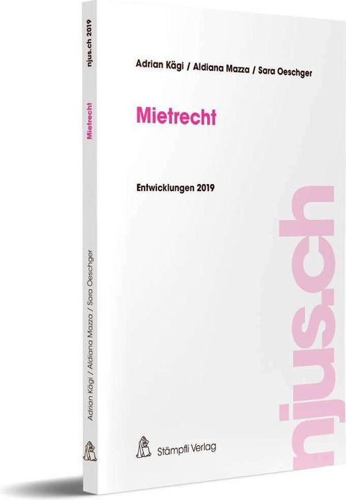 Actual product image Mietrecht (German, Adrian Kägi, 2020)