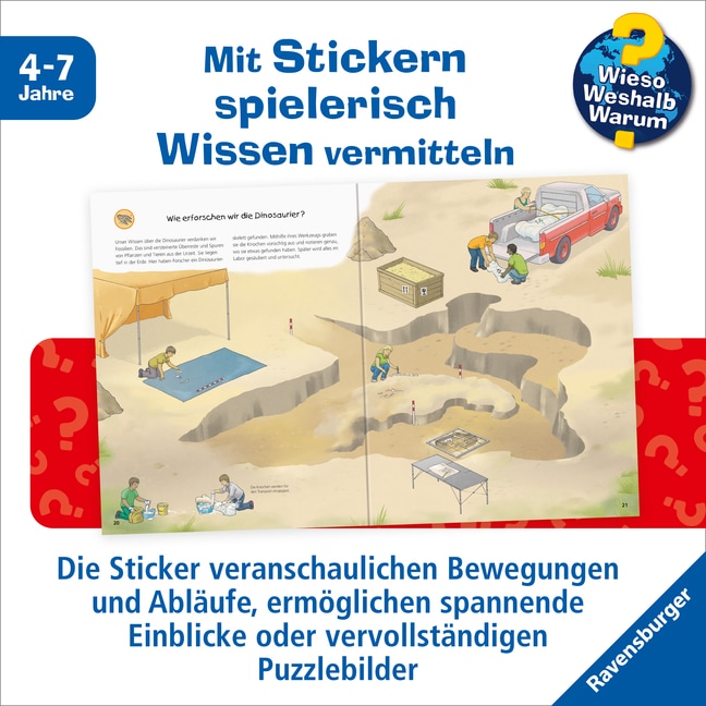 Produktbild Ravensburger Dinosaurier (Deutsch, Stefan Richter, 2017)