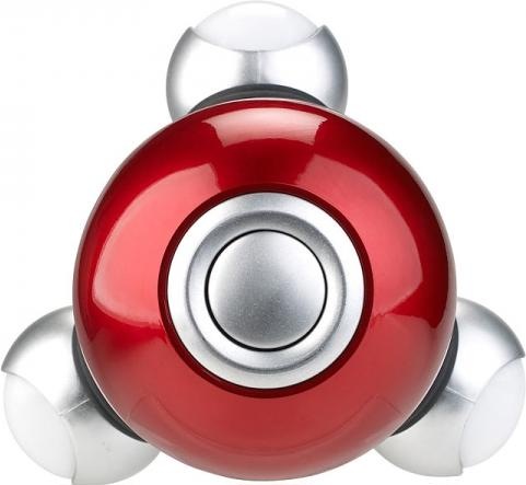 Actual product image Newgen medicals Mini Vibrating Massager with 3 Heads & LED Lighting