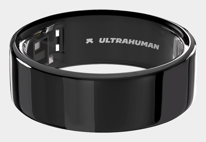 Actual product image Ultrahuman Ring Air- Size-14- Aster Air Black (14, Aster Black)