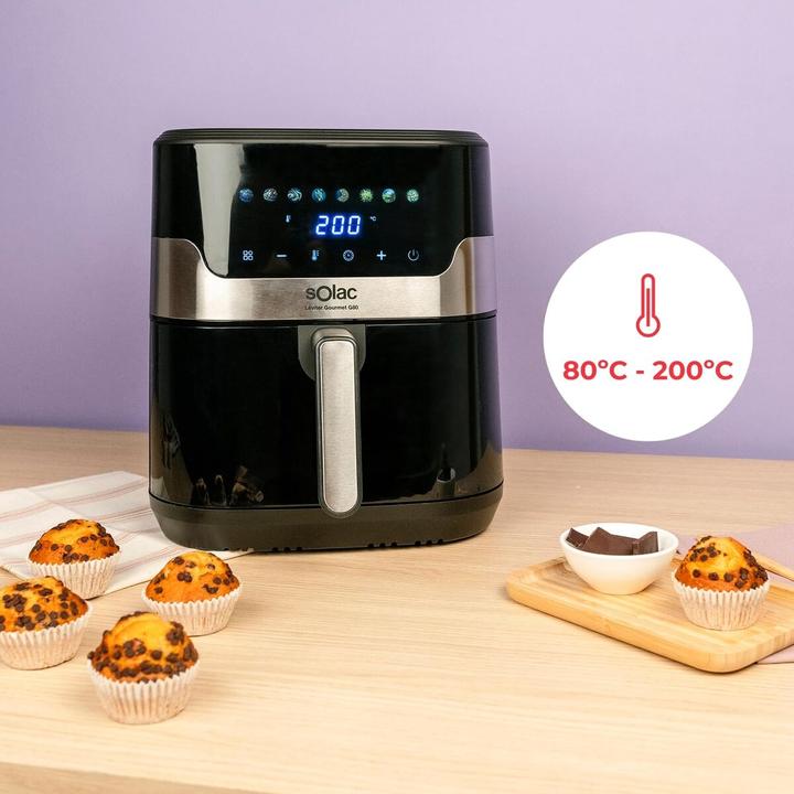 Produktbild Solac Leviter Gourmet G80 Heissluftfritteuse