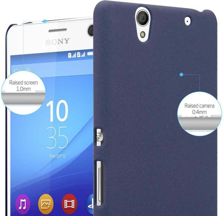 Actual product image Cadorabo Hard Cover Frosty Cover (Sony Xperia C4)