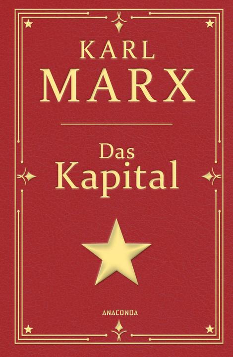 Actual product image Das Kapital. Gebunden in Cabra-Leder, mit Goldprägung (German, Charles Marx, 2024)