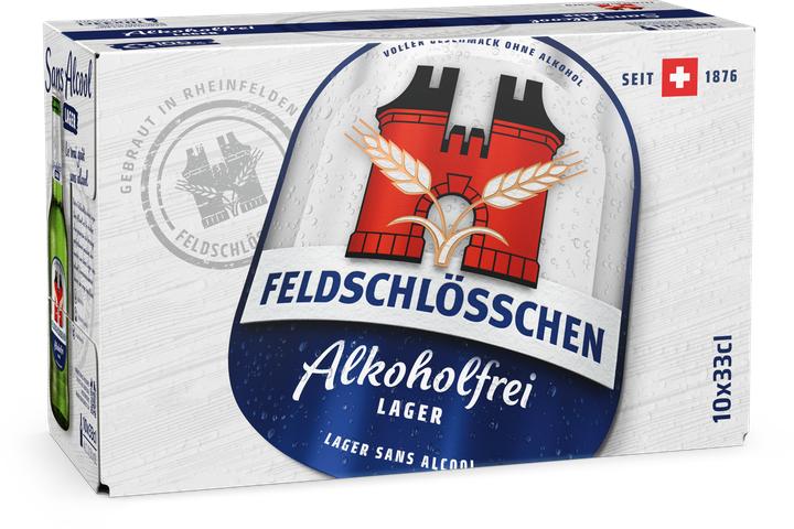 Actual product image Feldschlösschen Non-alcoholic (10 x 33 cl)