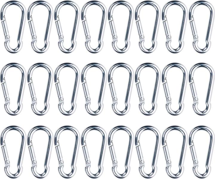 Black & Decker Karabinerhaken, 24 StÃ¼ck