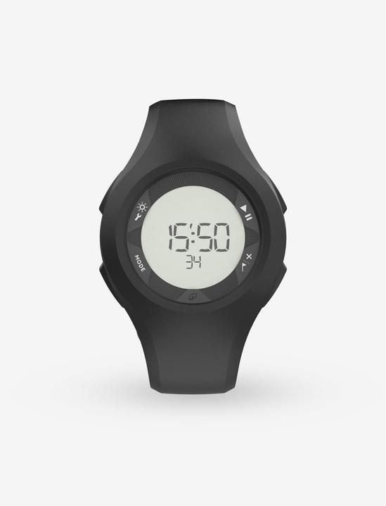 Actual product image Decathlon Laufuhr Stoppuhr - W200 M (40 mm)