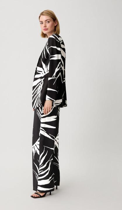 Image du produit Comma Indoor-Blazer Gemusterter Blazer aus Viskosemix (34)