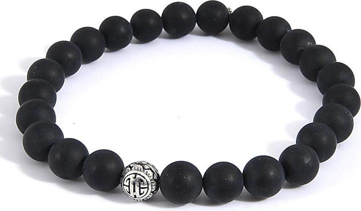 Actual product image Balibay Kara (20.50 cm, Gemstone, 925 Sterling silver, Onyx)