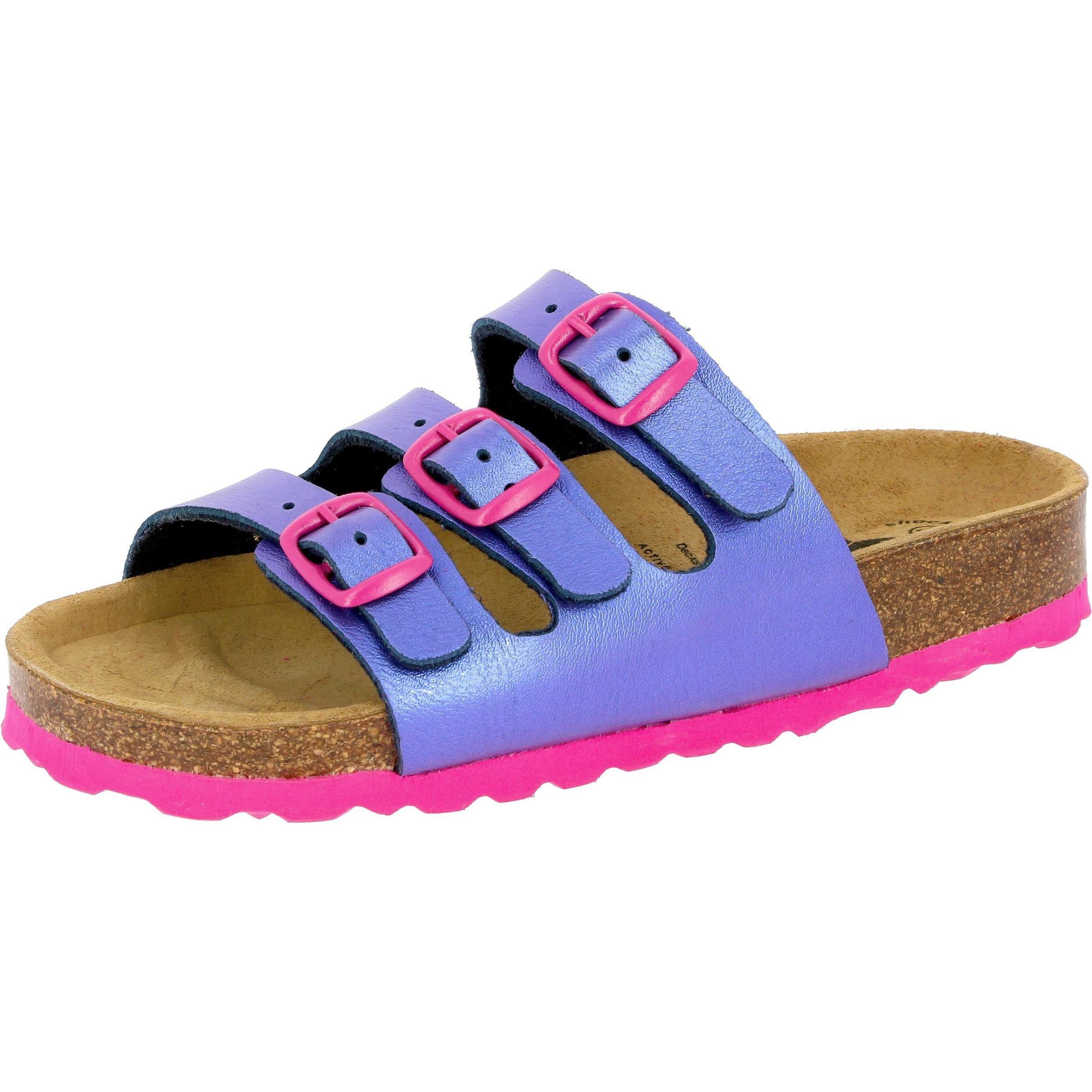 Lico, Mädchen, Hausschuhe, Bioline Kids, Violett, (27)
