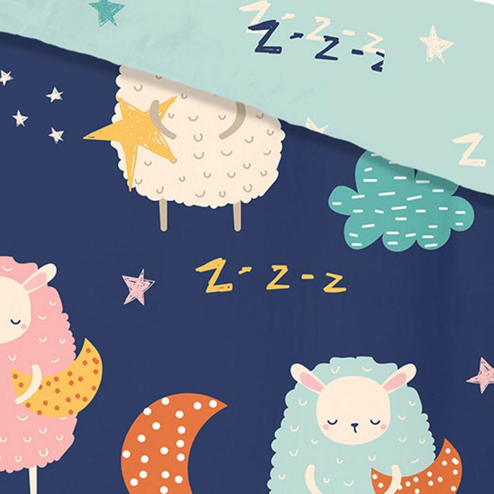 Productafbeelding Good Morning Omkeerbaar beddengoed voor kinderen "Sleep