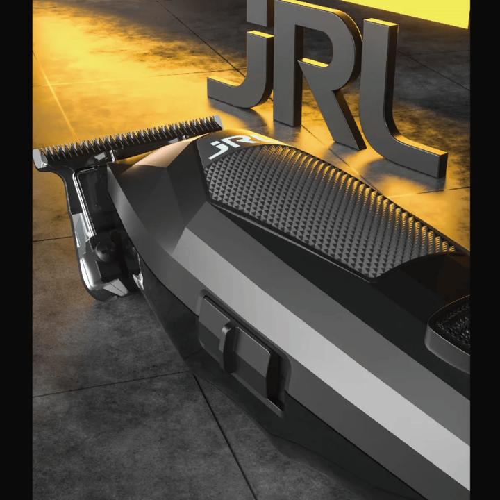 Actual product image JRL Diamante Professional Trimmer Black – 8,200 RPM & Reset-IQ Dock