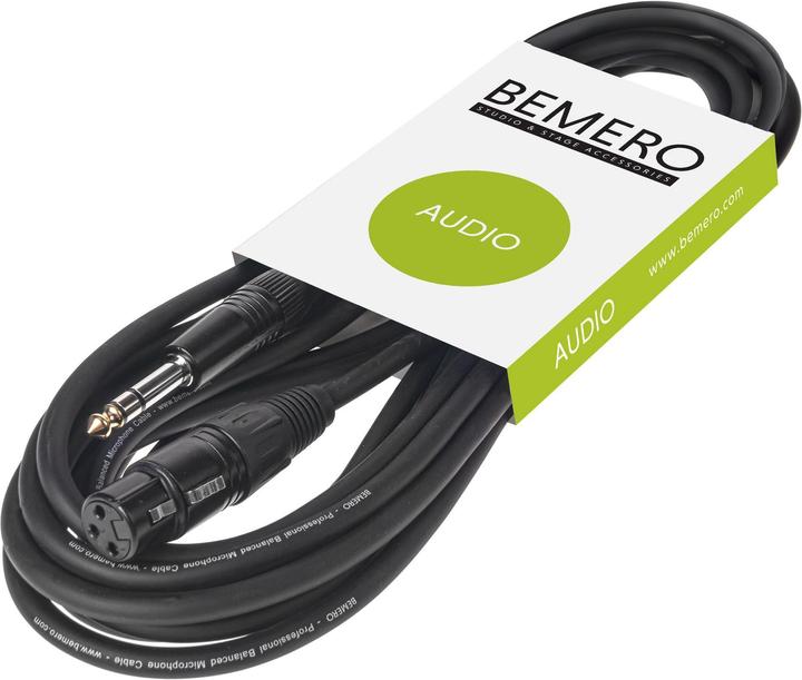 Actual product image Bemero XLR — 6.3mm jack (6 m, 6.3mm jack, XLR)